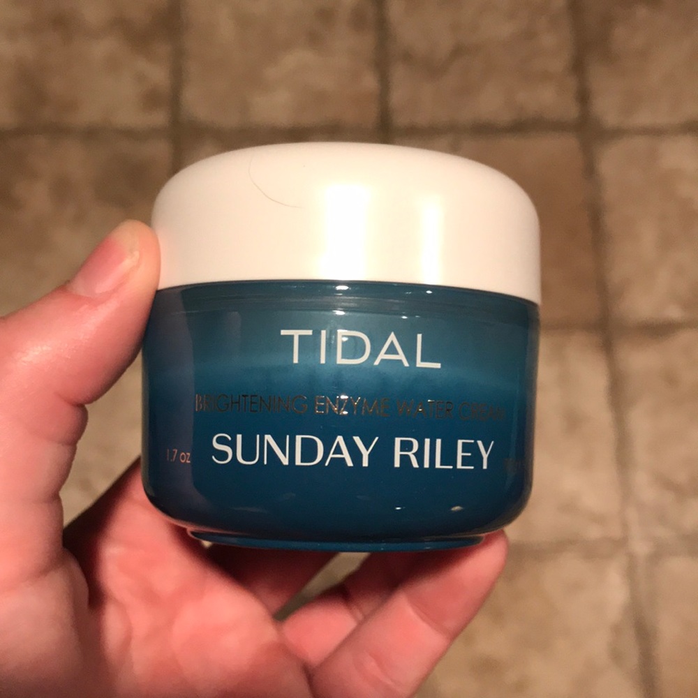 Sunday Riley brightening enzyme water cream